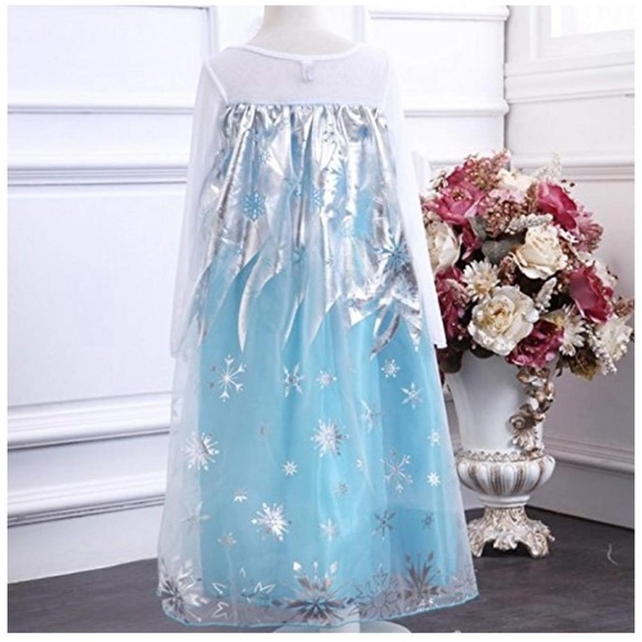 Frozen Elsa Snow Snowflakes haloween costume - Picture 2 of 8